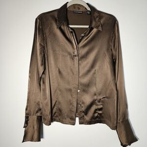 Women's Silk Blouse Size Medium